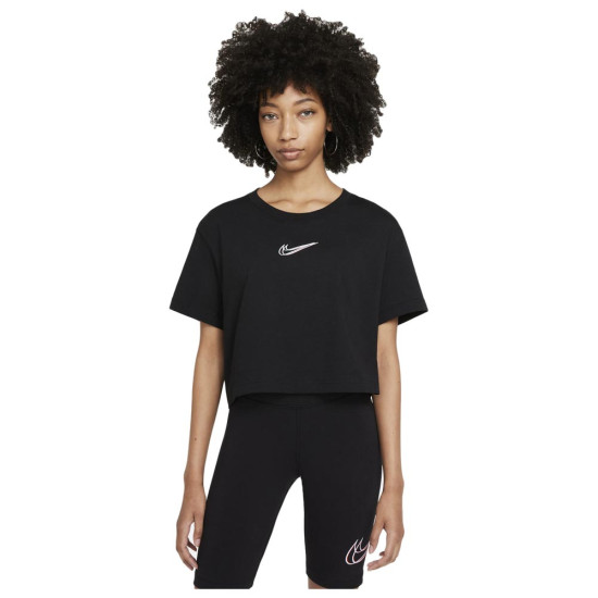 Nike Γυναικεία κοντομάνικη μπλούζα Crop